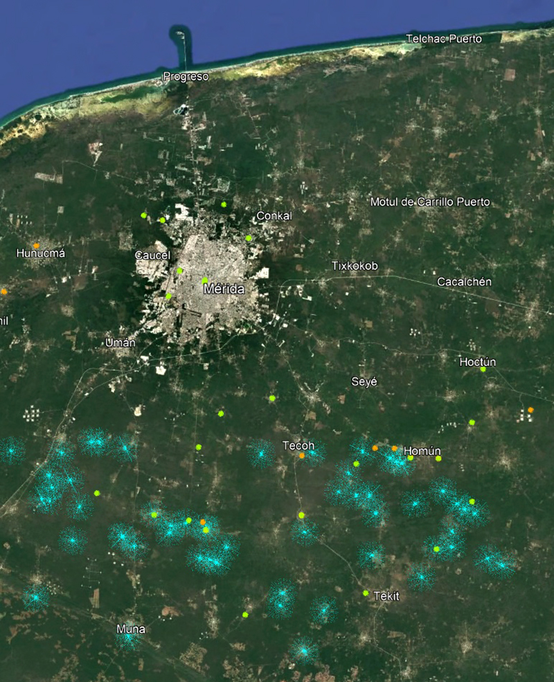 Red de Integridad Ecológica del Acuífero Maya